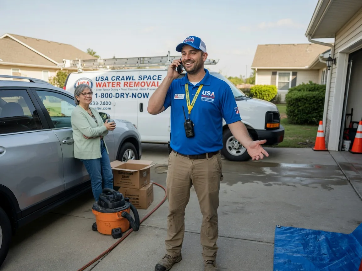 Crawl Space Water Removal Lolita, TX FAQs